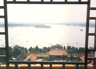 Summer Palace. Apparently, this is a man made lake.