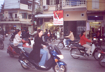 Hanoi. Chaos.