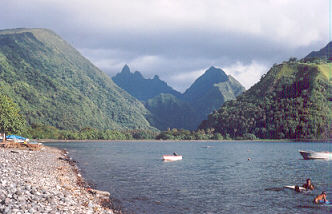 Tahiti Iti. Captain Cook reached here with considerably more effort than we did in our little Peugeot from Papeete.