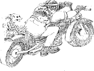 Me, biker!