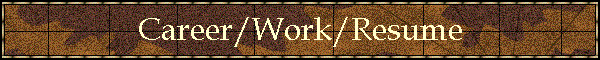 Career/Work/Resume