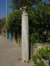 How would you feel to have a private Roman column just in front of your house