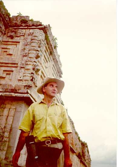 World of  Mayai-Indian Uxmal Yucatan 1995