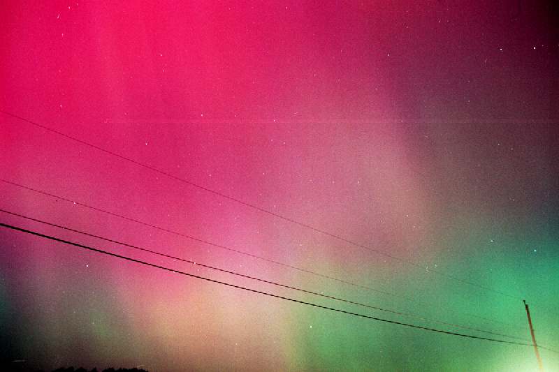 Aurora over Joppa Hill Farm