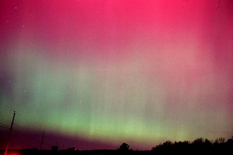 Aurora over Joppa Hill Farm