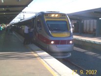 Tilt train at Rocky