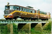 'Gulflander' on Norman River Bridge