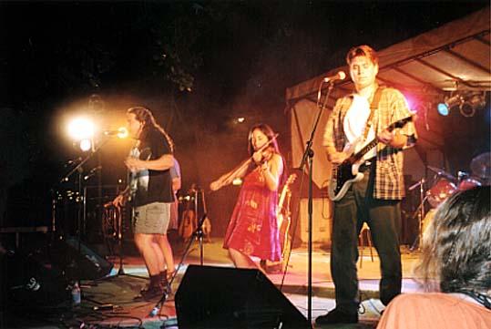 Elana, Blair, Me,&nbsp; Rob and Alister at the Brandon Folk Festival Check out the Dust Rhinos Site!