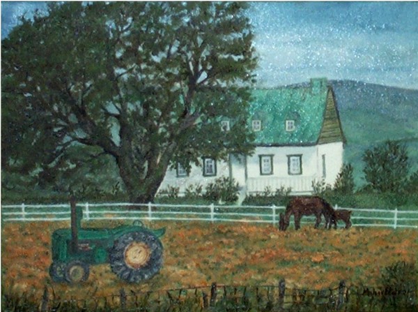 voir la toile de Murielle Lachance