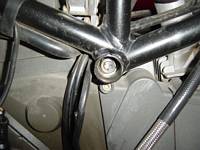 Right side engine boss