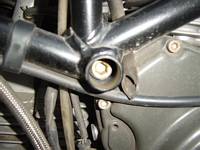 Left side engine boss