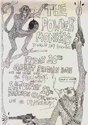 first gig poster by Tim