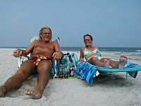 John and Kim at Litchfield Beach. Click to enlarge.