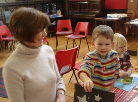 Children at Bakewell Parish Church