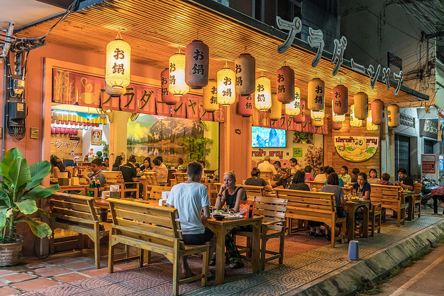 View of a chinese restaurant