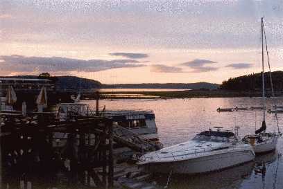 Dusk at Bar Harbor