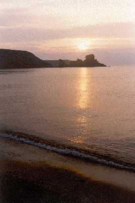 Sunset in Margaree Harbor, NS