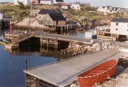 View of Peggy's Cove, NS