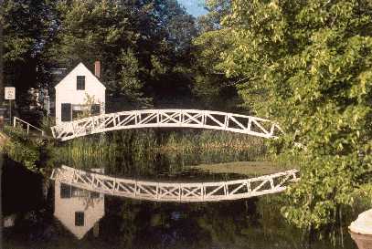 Footbridge, Somesville, Maine