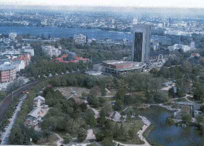 View from the Radio Tower, Hamburg
