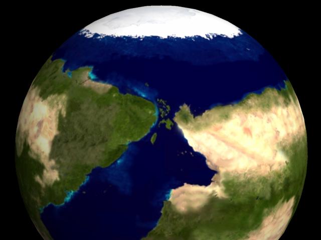 Toshasimizu and Halbinsel from Space