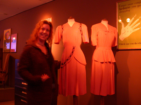 From the WWII era....the fashionable look...see how envious I am? :P