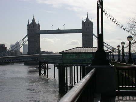 A view of Tower Bridge