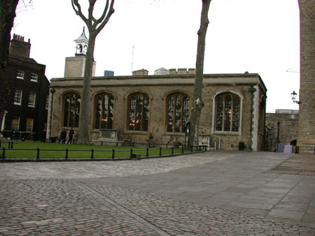 Chapel in the Tower of London grounds