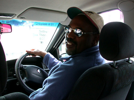 Walter the driver, and his winning golden smile :P