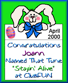 Name that tune April