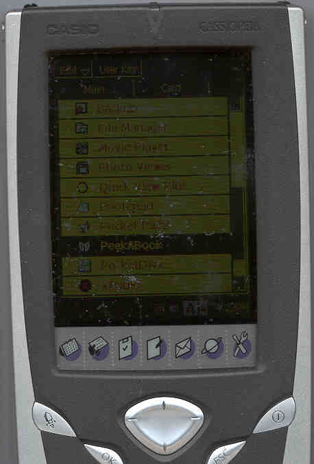 casio gui shown