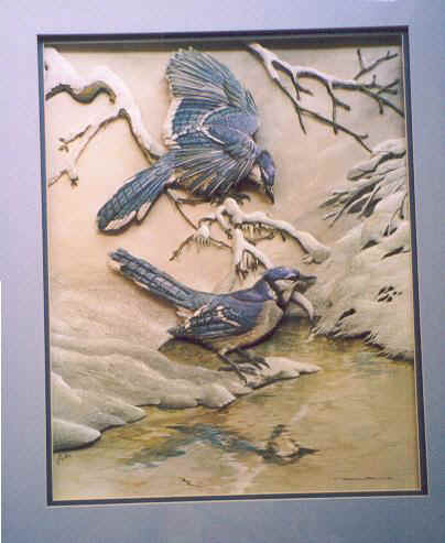 Blue Jays 23x27 $375.00.jpg (36270 bytes)