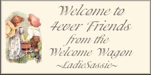 Thanks LadieSassie!!!