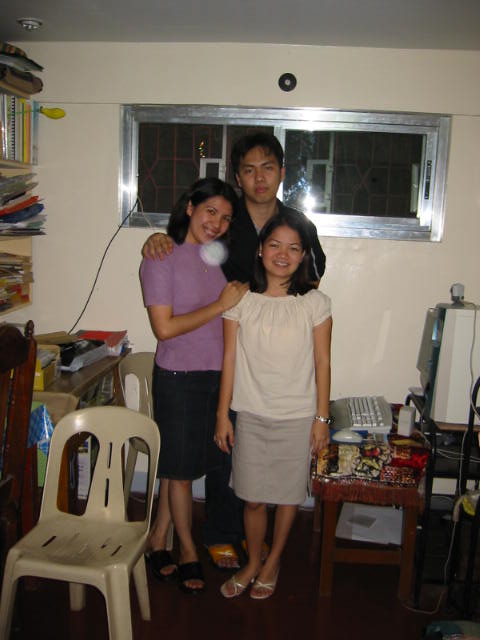 Both of them graduated at the University of the Philippines- the country's top university. Currently they are enjoying a good work at my Mom's Univ.