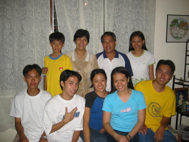 Sunod-dunod po actually ayos namin dito from eldest to youngest- Bottom right to left then Top right to left. Pacian is our youngest..