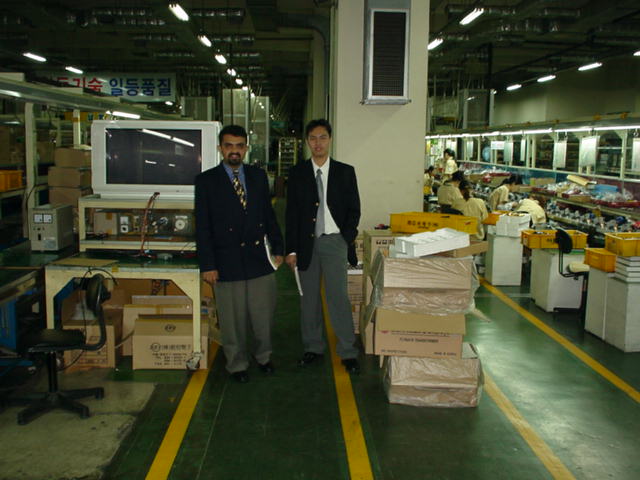 Me with the Commercial Consultant