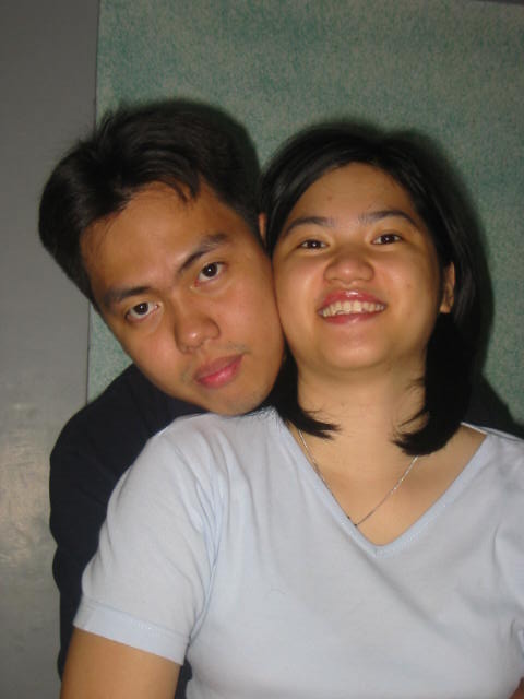 A pose at her house in Bulacan.