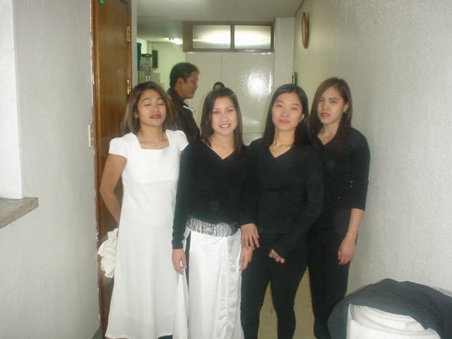 They are my Korea Female Friends. We all belong to the Church's Youth Committee.
