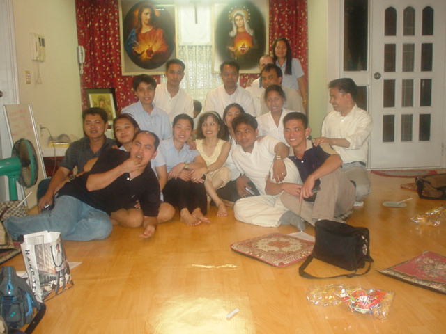 This is at Hyehwadong Catholic Center, we ussually conduct our meetings here.