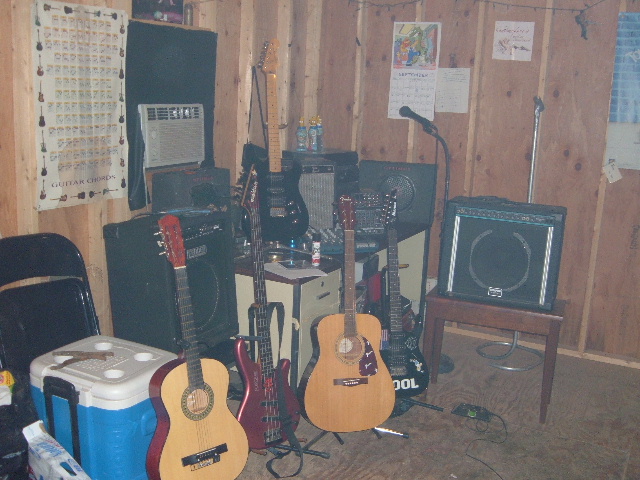 my old bass and some stuff
