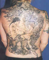 Black and Gray Tattoo