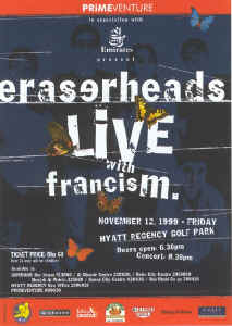 Eraserheads and Francis M. Live - November 12, 1999