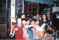 My Parent's House with Niece and Nephews - November 2001