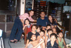 My Parent's House with Niece and Nephews - November 2001