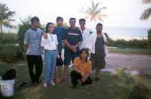 Burger King City Center Management Team - Khorfakkan Sharjaj April 1999