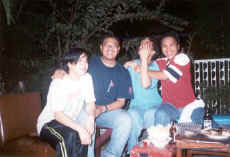 SSS Village Marikina with colleagues from BK - Dec. 2001