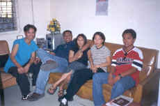 SSS Village Marikina with colleagues from BK - Dec. 2001