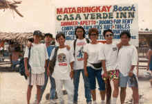 Matabungkay Outing with Mapua Classmates - 1991