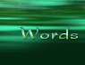Words
