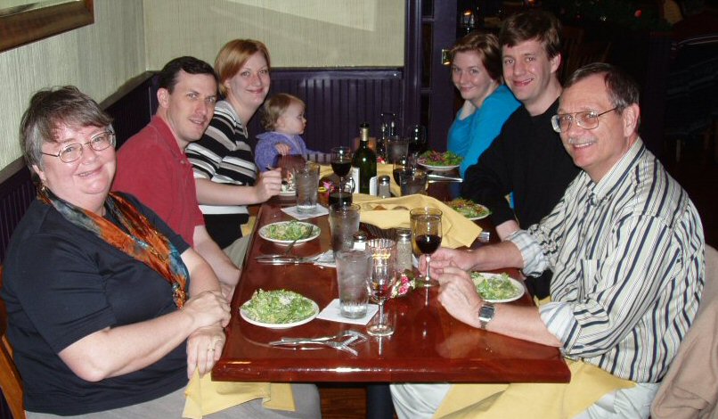 The gang in a common setting
